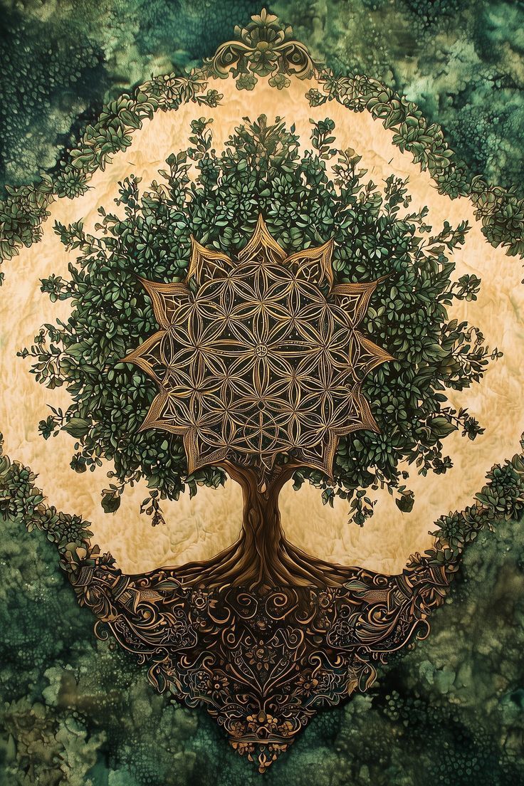 Albero della vita — radici e rami intrecciati, simbolo delle Costellazioni Familiari